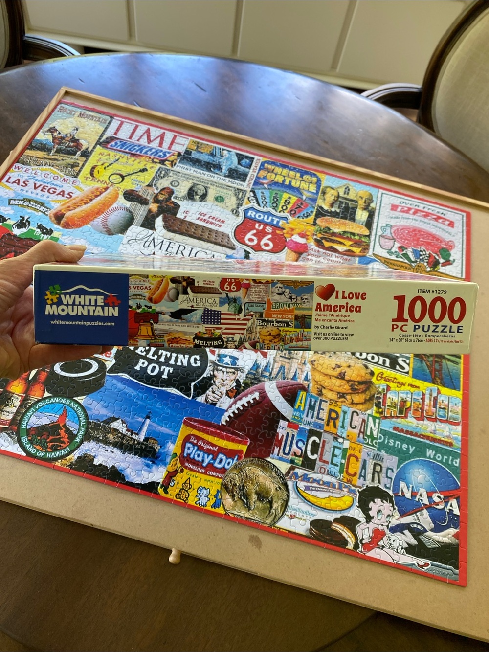 White Mountain • I Love America • 1000 Piece Puzzle - Picture 5 of 5